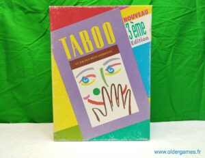 Taboo (3ème édition) jeu de société vintage jeu éducatif jeu d'adresse retrogaming oldergames.fr older games normandie nostalgique