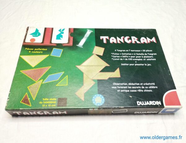 Tangram jeu de société vintage jeu éducatif jeu d'adresse retrogaming oldergames.fr older games normandie nostalgique