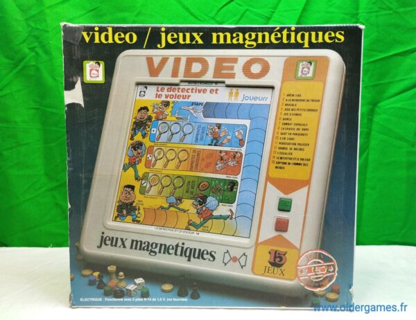 Video jeux magnétiques électriques jeu de société vintage jeu éducatif jeu d'adresse retrogaming oldergames.fr older games normandie nostalgique